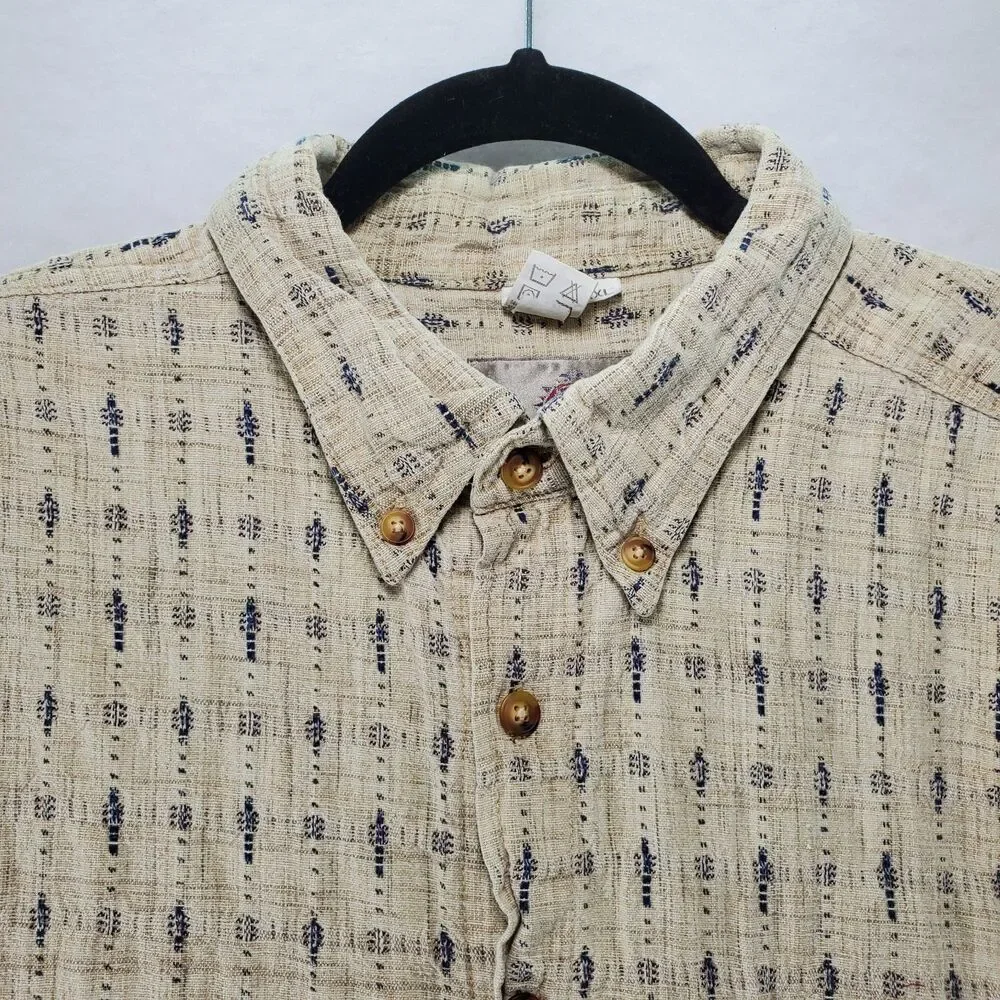 XXL The Territory Ahead Men's Button Down Shirt Long Sleeve Plaid Pocket - Picture 6 of 10